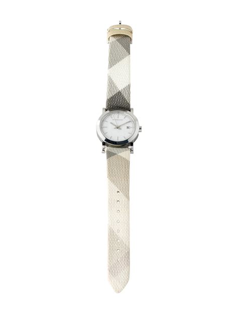 Burberry Smoked Check Watch 